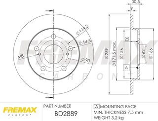 Fremax BD-2889