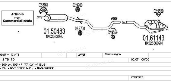 MTS C380923025096