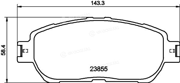 Hella Pagid 8DB 355 014-441