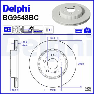 Delphi BG9548BC