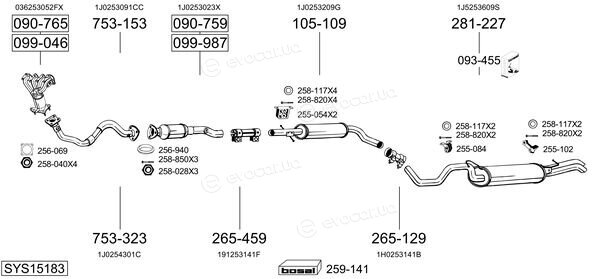 Bosal SYS15183