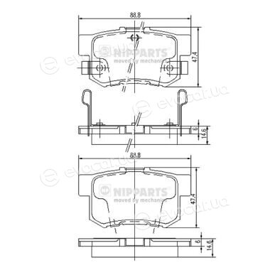 Nipparts J3614008