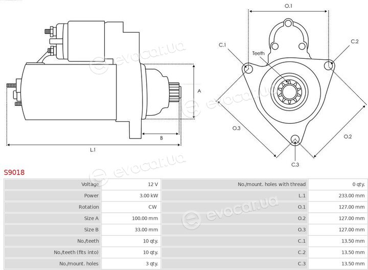 AS S9018