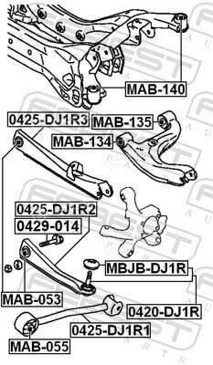 Febest 0420-DJ1R