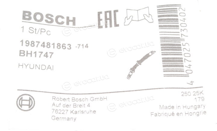 Bosch 1 987 481 863