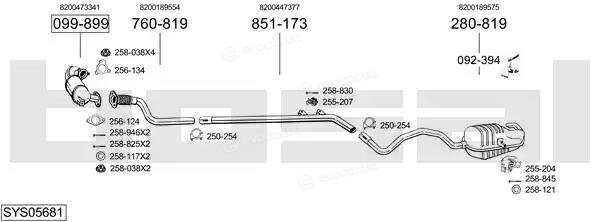 Bosal SYS05681