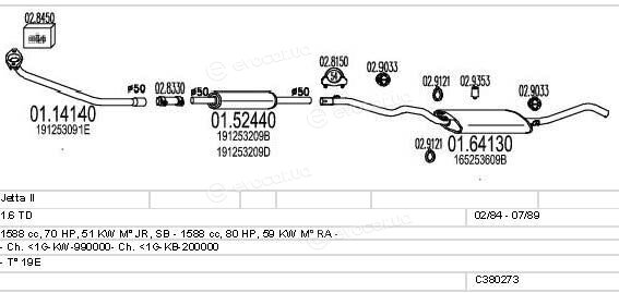 MTS C380273003088