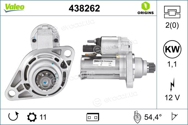 Valeo 438262