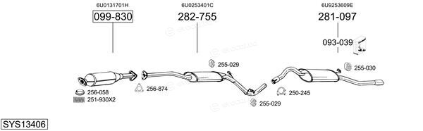 Bosal SYS13406