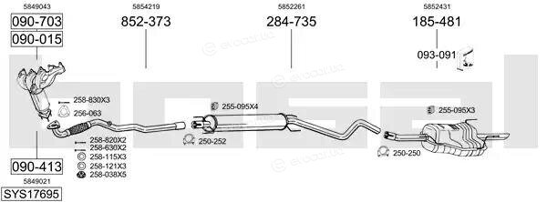 Bosal SYS17695