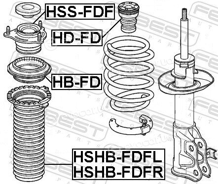 Febest HSHB-FDFL