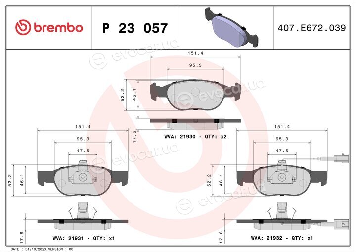 Brembo P 23 057