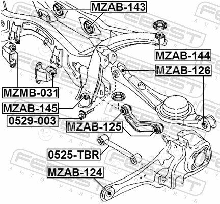 Febest MZAB-143