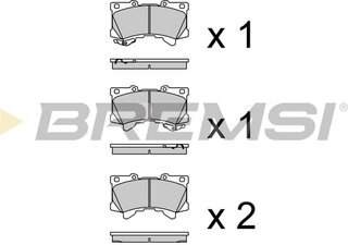 Bremsi BP3971
