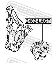 Febest 2482-LAGF