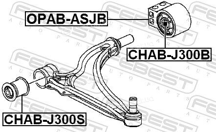 Febest CHAB-J300B