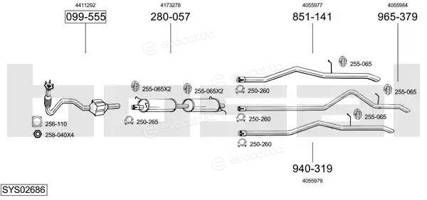 Bosal SYS02686