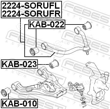 Febest KAB-023