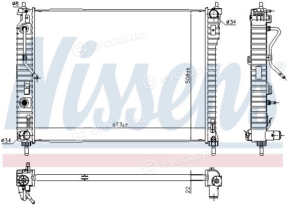 Nissens 61688