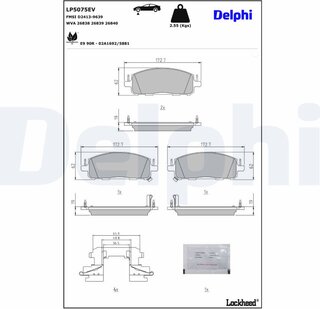 Delphi LP5075EV