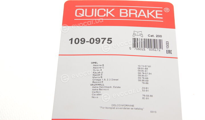 Kawe / Quick Brake 109-0975
