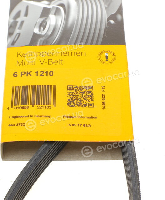 Continental 6PK1210