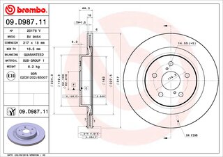 Brembo 09.D987.11