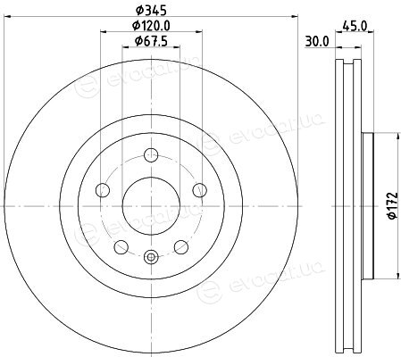 Hella Pagid 8DD 355 132-621