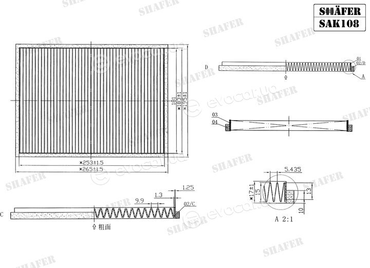 Shafer SAK108