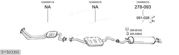 Bosal SYS03355