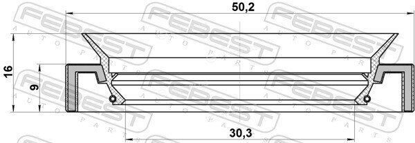 Febest 95HAY-32500916R