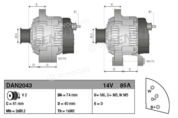 Denso DAN2043