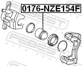 Febest 0176-NZE154F