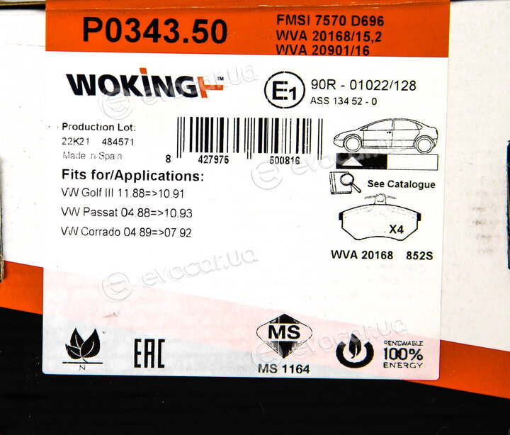 Woking P0343.50