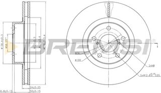 Bremsi CD6679V