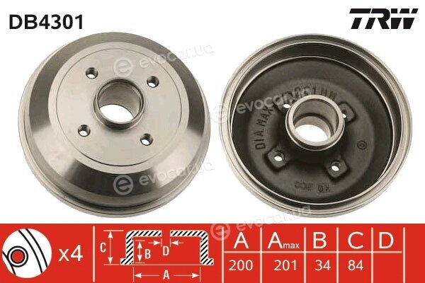 TRW DB4301