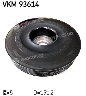 SKF VKM 93614