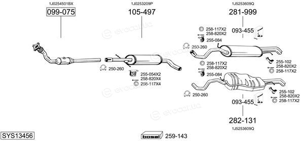 Bosal SYS13456