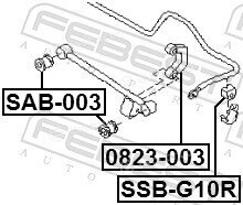 Febest SSB-G10R