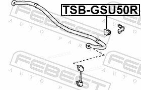 Febest TSB-GSU50R