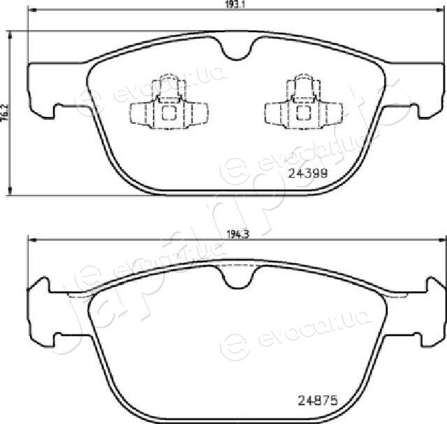 Japanparts PA-0334AF