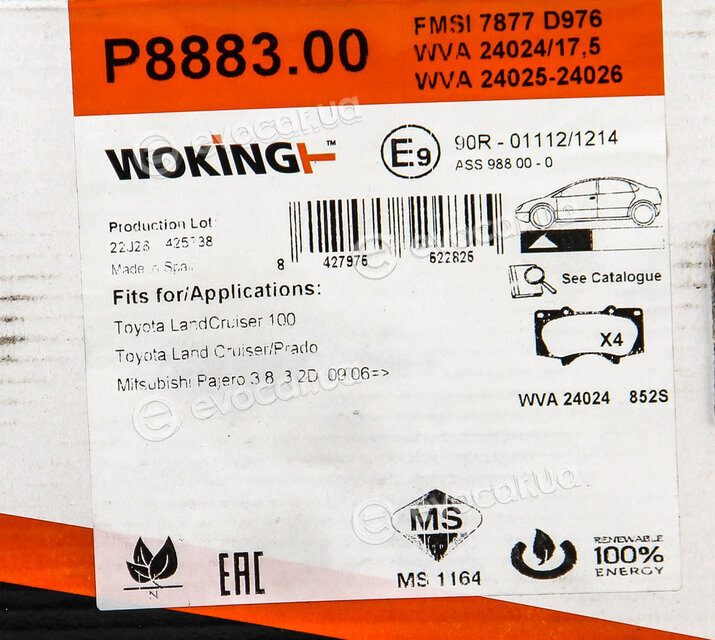 Woking P8883.00