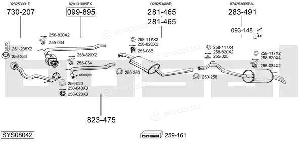 Bosal SYS08042