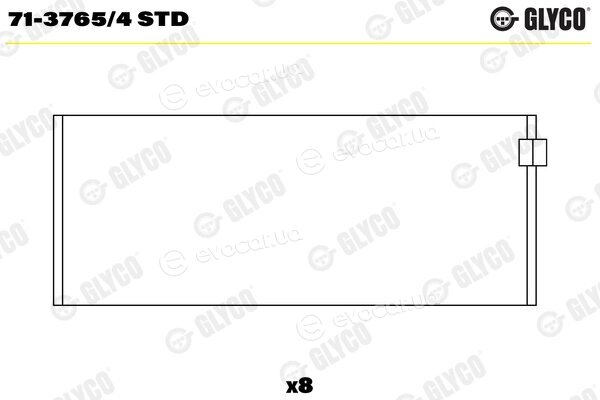 Glyco 71-3765/4 STD