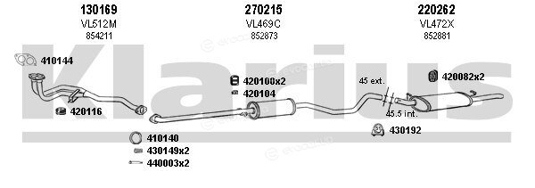 Klarius 390346E