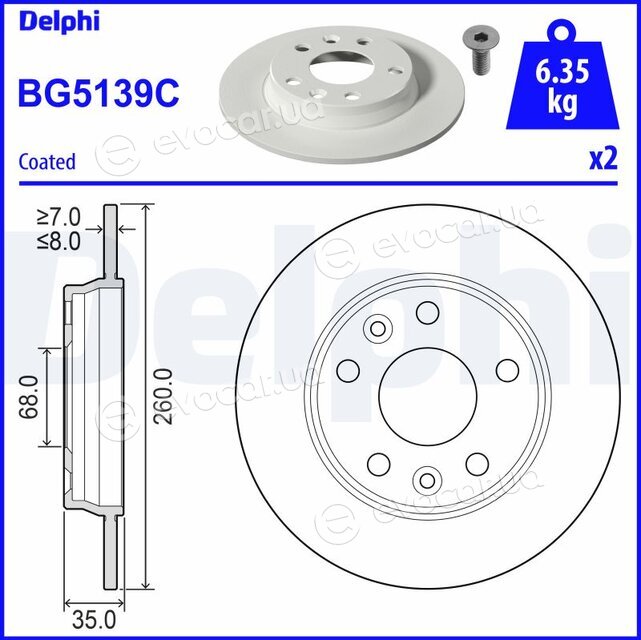 Delphi BG5139C