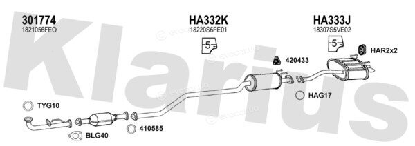 Klarius 420213U