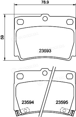 Hella Pagid 8DB 355 009-501