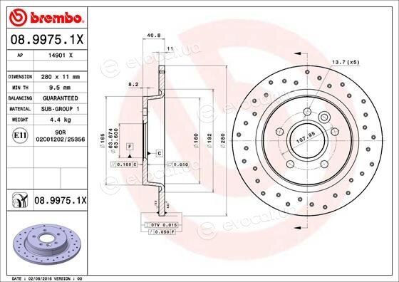 Brembo 08.9975.1X