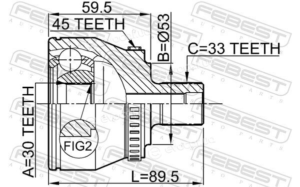 Febest 1710-004A45